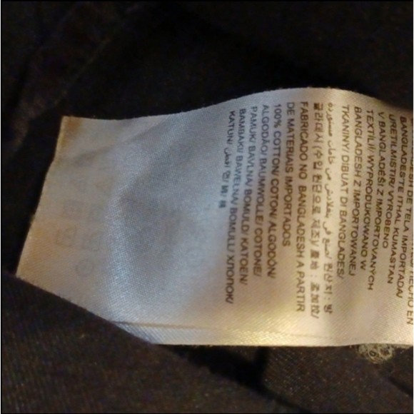 Calvin Klein Men's Button Up Marble Print Top Size M - Picture 7 of 7